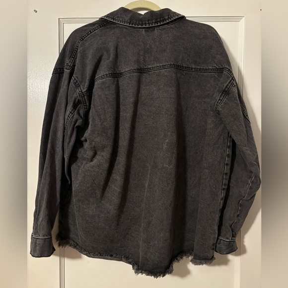 black DENIM jacket - Picture 2 of 2